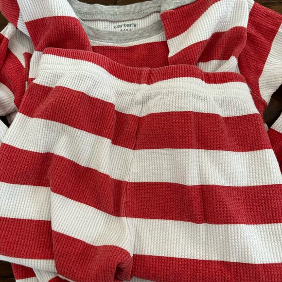 Carters Pajamas Boys size 4 / 4A winter Christmas - Picture 10 of 10